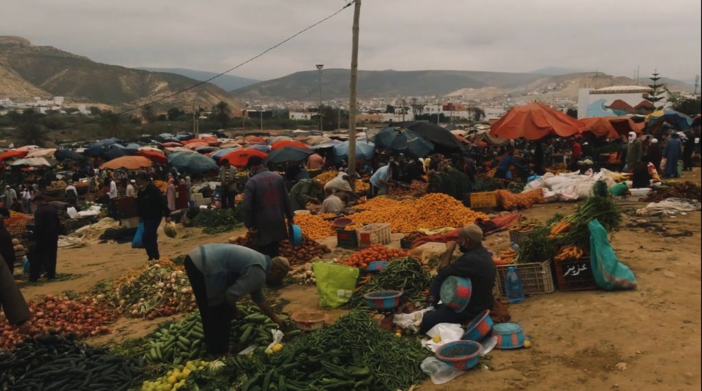 Der lokale Souk jeden Mittwoch im Banana Village